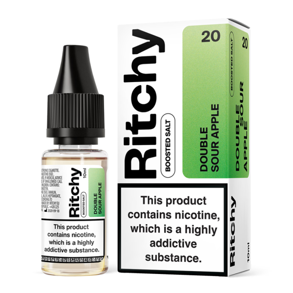 SALT liquid Double Sour Apple 10ml - 20mg (2)