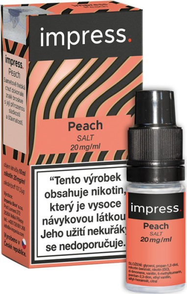 Imperia IMPRESS Salt liquid Peach 10ml - 20mg
