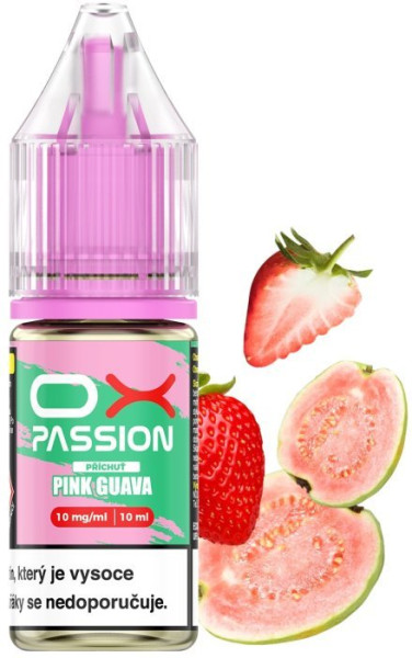OXVA OX PASSION Salt liquid Pink Guava 10ml - 10mg