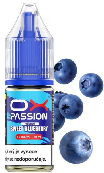 OXVA OX PASSION Salt liquid Sweet Blueberry 10ml - 20mg
