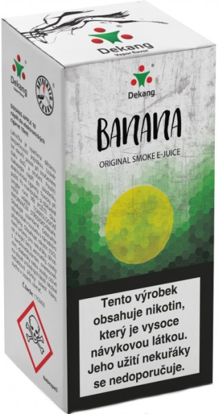 Dekang liquid Banana 10ml - 18mg (Banán)