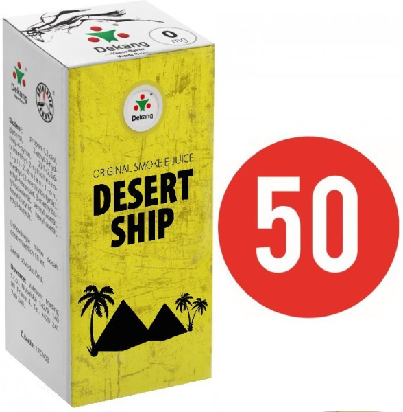 Fifty liquid Desert Ship 10ml - 11mg (2)