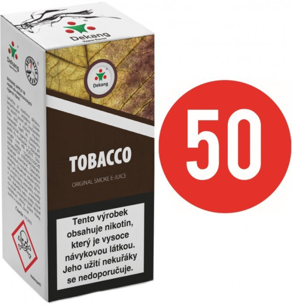Dekang Fifty liquid Tobacco 10ml - 16mg (Tabák)