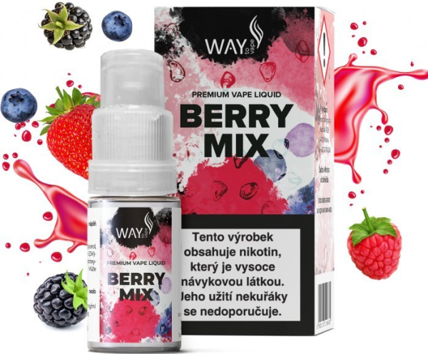 WAY to Vape liquid Berry Mix 10ml-12mg