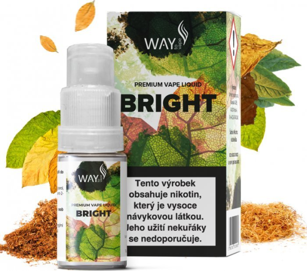 WAY to Vape liquid Bright 10ml-3mg