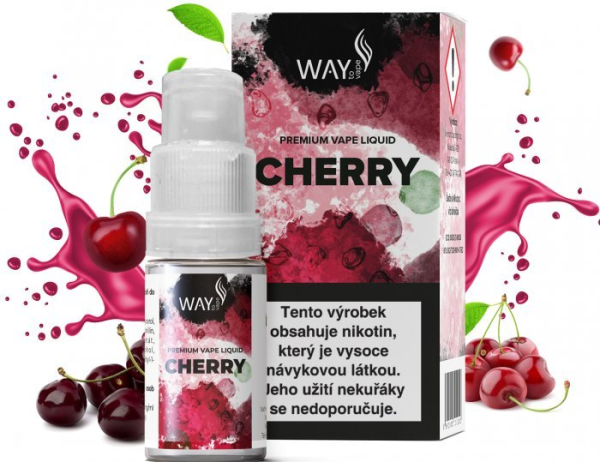WAY to Vape liquid Cherry 10ml-18mg