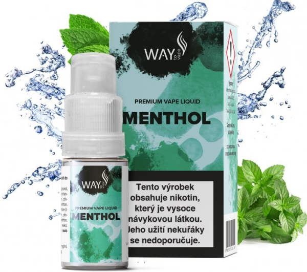 WAY to Vape liquid Menthol 10ml-12mg