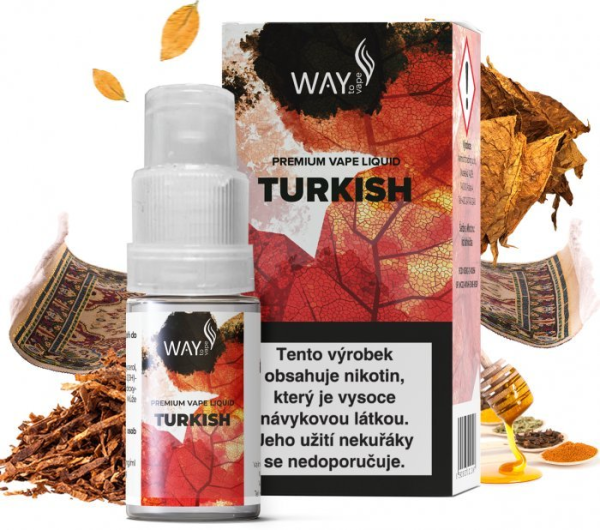 WAY to Vape liquid Turkish 10ml-3mg