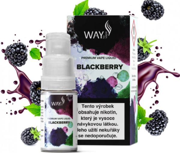 WAY to Vape liquid Blackberry 10ml-6mg