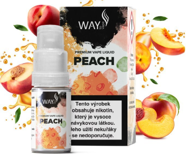 WAY to Vape liquid Peach 10ml-6mg
