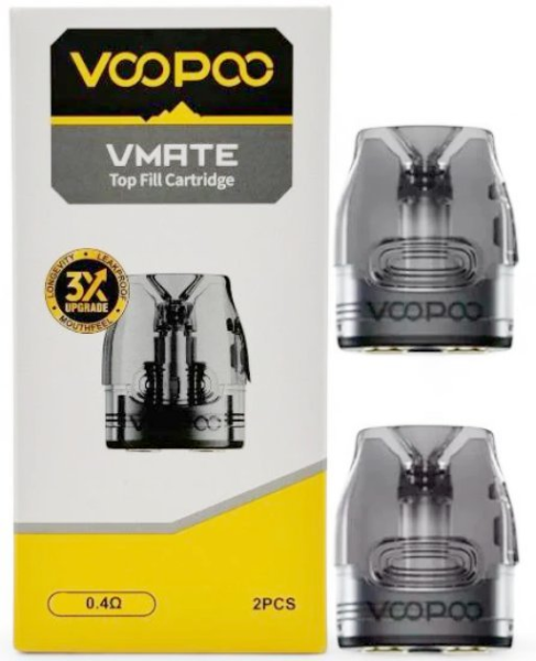 VOOPOO VMATE TOP FILL cartridge 0,4ohm 2ml 2Pack