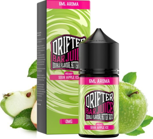 Drifter Bar Juice S&V příchuť Sour Apple Ice 6ml