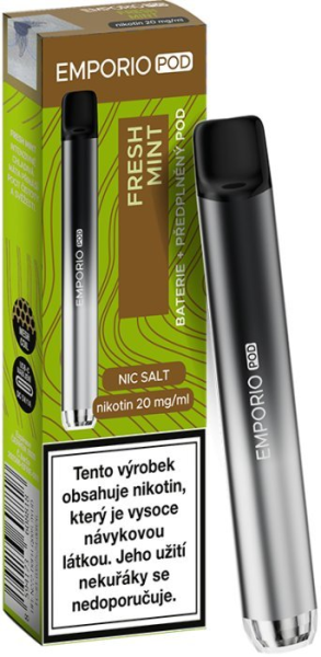Imperia EMPORIO POD jednorázová elektronická cigareta 500mAh Fresh Mint 20mg