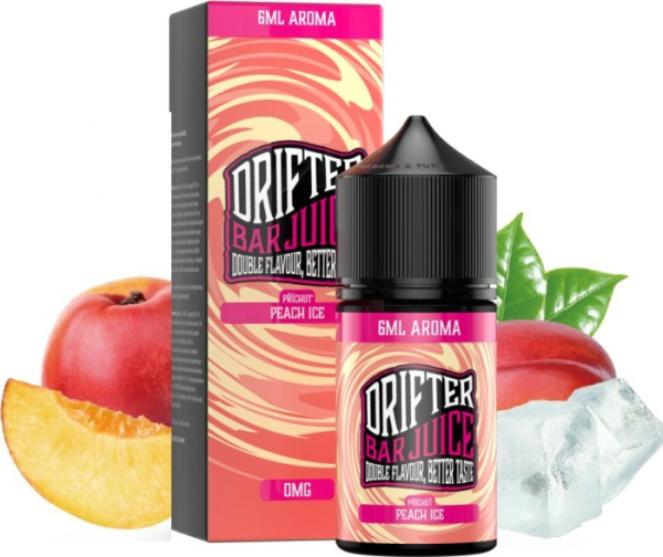 Drifter Bar Juice S&V příchuť Peach Ice 6ml