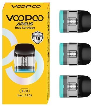 VOOPOO ARGUS SNAP Top Fill cartridge 0,7ohm 2ml 3Pack