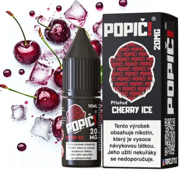 POPIC! salt liquid Cherry Ice 10ml-20mg