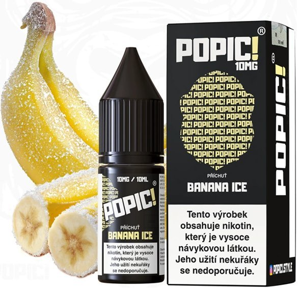 POPIC! salt liquid Banana Ice 10ml-10mg