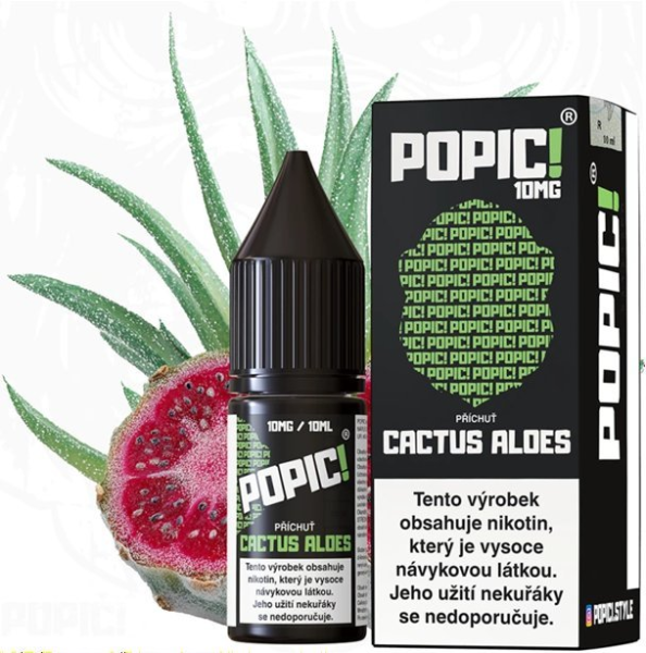 POPIC! salt liquid Cactus Aloes 10ml-10mg