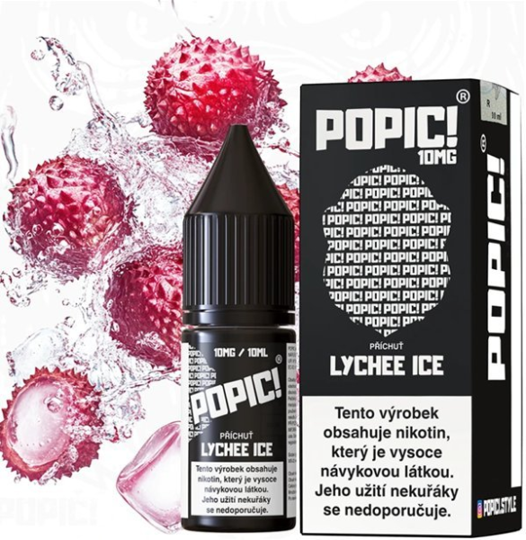 POPIC! salt liquid Lychee Ice 10ml-10mg