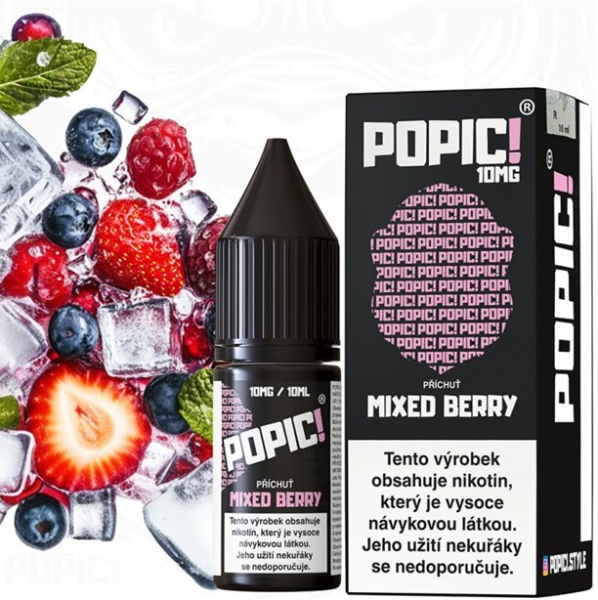 POPIC! salt liquid Mixed Berry 10ml-10mg