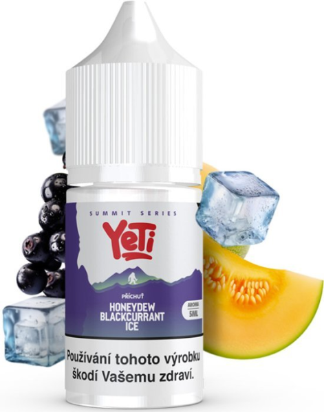 Yeti Summit Series S&V příchuť Honeydew Blackcurrant Ice (Ledový cukrový meloun a černý rybíz) 5ml