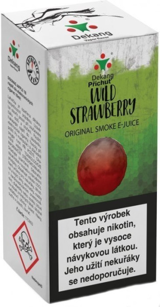 Dekang liquid Wild Strawberry 10ml - 6mg (Lesní jahoda)