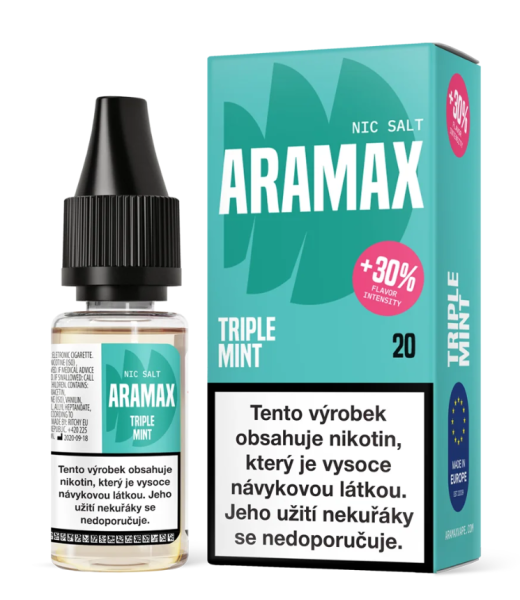 Salt liquid Triple Mint 10ml - 10mg (1)