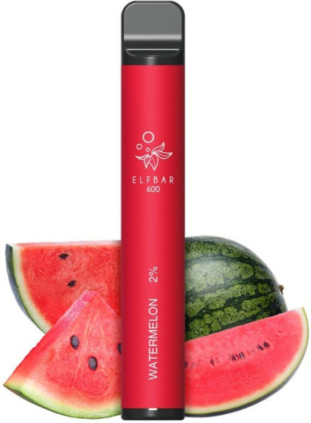 Elf Bar 600 jednorázová elektronická cigareta Watermelon 20mg