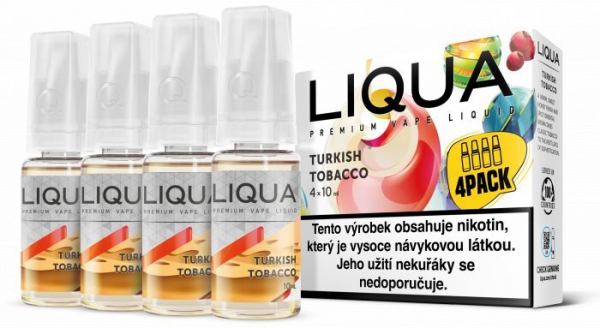 Ritchy Liqua Elements liquid 4Pack Turkish tobacco 4x10ml-6mg (Turecký tabák)