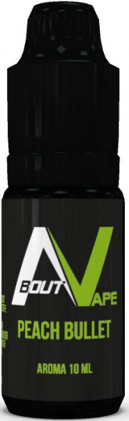 Bozz About Vape příchuť Peach Bullet (Šťavnatá broskev) 10ml