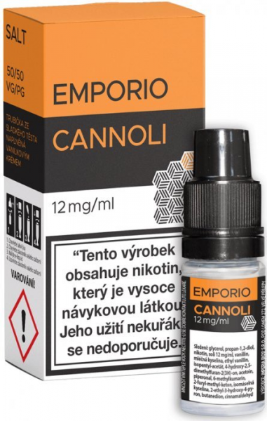 Imperia Emporio SALT liquid Cannoli 10ml - 12mg