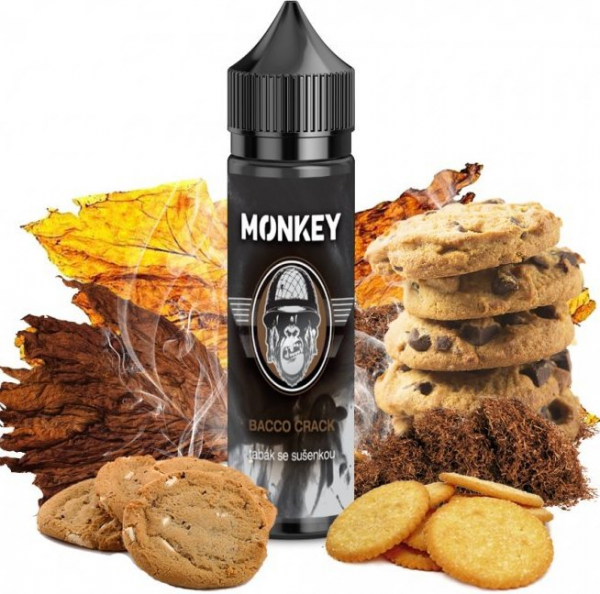 MONKEY liquid S&V příchuť Bacco Crack 10ml