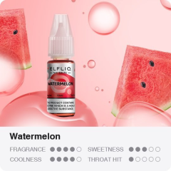 ELFLIQ Nic SALT liquid Watermelon 10ml - 10mg