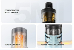 VOOPOO DRAG H40 grip 1500mAh Full Kit Modern Red