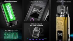 Lost Vape Ursa Nano Pro 2 elektronická cigareta 1000mAh Storm Black