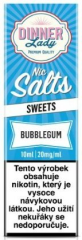 Dinner Lady Nic SALT liquid Bubblegum 10ml - 20mg