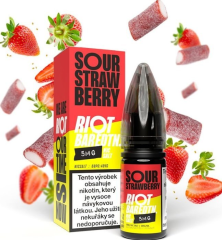 Riot BAR EDTN Salt liquid Sour Strawberry (Kyselá jahoda) 10ml-20mg