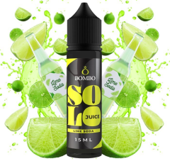 Bombo Solo Juice S&V příchuť Lime Soda (Limetková sodovka) 15ml