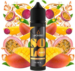 Bombo Solo Juice S&V příchuť Mango Passion Ice (Mango s marakujou na ledu) 15ml