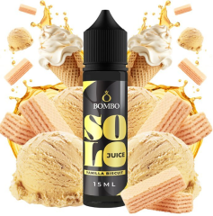Bombo Solo Juice S&V příchuť Vanilla Biscuit (Vanilková sušenka) 15ml