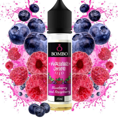 Bombo Wailani Juice S&V příchuť Blueberry and Raspberry (Borůvka a malina) 15ml