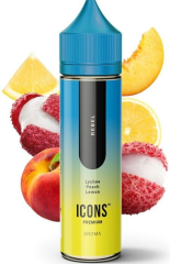 ProVape Icons S&V příchuť Rebel (Liči, broskev, citron) 10ml