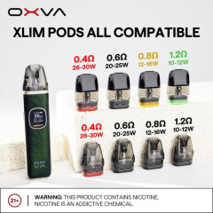 OXVA Xlim Pro 2 elektronická cigareta 1300mAh Amber Orange