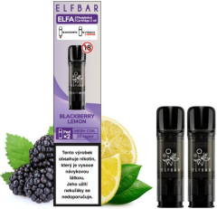 Elf Bar ELFA Pod cartridge 2Pack Blackberry Lemon 20mg