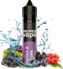 Zeus Juice Proper Vape S&V příchuť Berries & Grapes 10ml