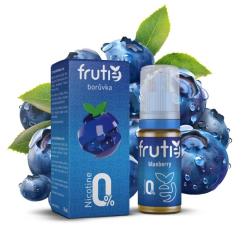 Frutie 50/50 liquid Borůvka (Blueberry) 10ml - 0mg