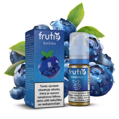 Frutie 50/50 liquid Borůvka (Blueberry) 10ml - 3mg
