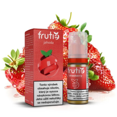 Frutie 50/50 liquid Jahoda (Strawberry) 10ml - 12mg