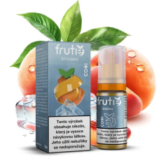 Frutie COOL 50/50 liquid Broskev (Peach) 10ml - 18mg