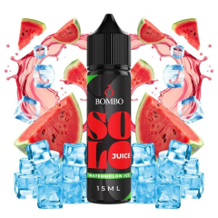 Bombo Solo Juice S&V příchuť Watermelon Ice (Ledový vodní meloun) 15ml